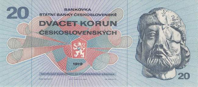 20 Korun p.92b 1970